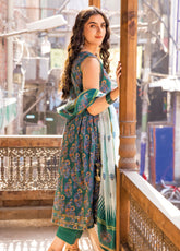 D#CL-32238A GulAhmed Vintage Garden Ethnic Printed Lawn Collection 223